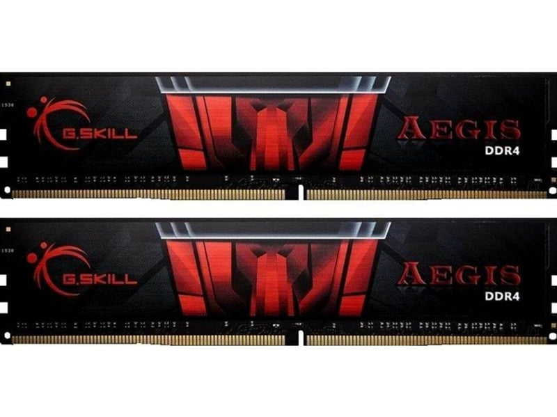 G.Skill AEGIS DDR4-3000 - 16GB - CL16 - Dual Channel (2 pcs) - Intel XMP - Schwarz