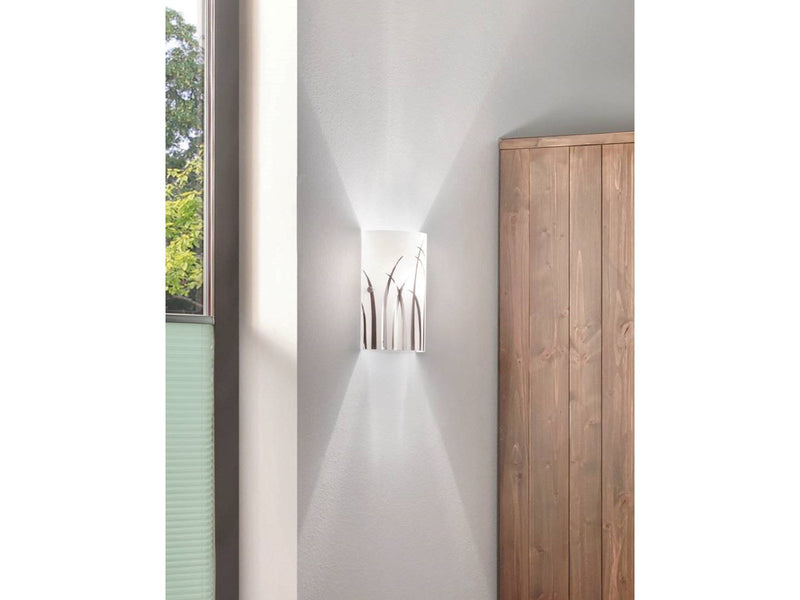 EGLO RIVATO Wandleuchte, weiss, chrom