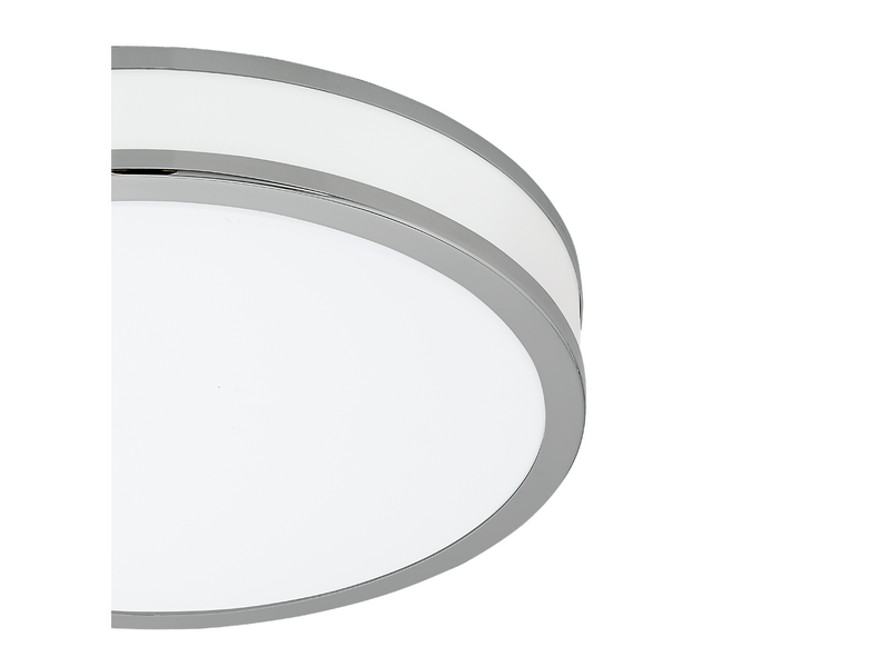 EGLO PALERMO 2 Wand- / Deckenleuchte, weiss, chrom