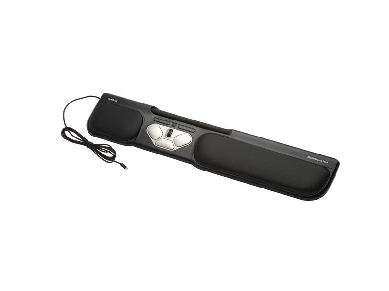 Contour RollerMouse PRO3 Wired 2024 - Zentrales Zeigegerät (Schwarz)