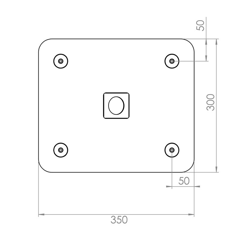 Hagor HA Flex-Lock Stand Standsystem für Tabletschutzgehäuse und weitere Tablethalterungen