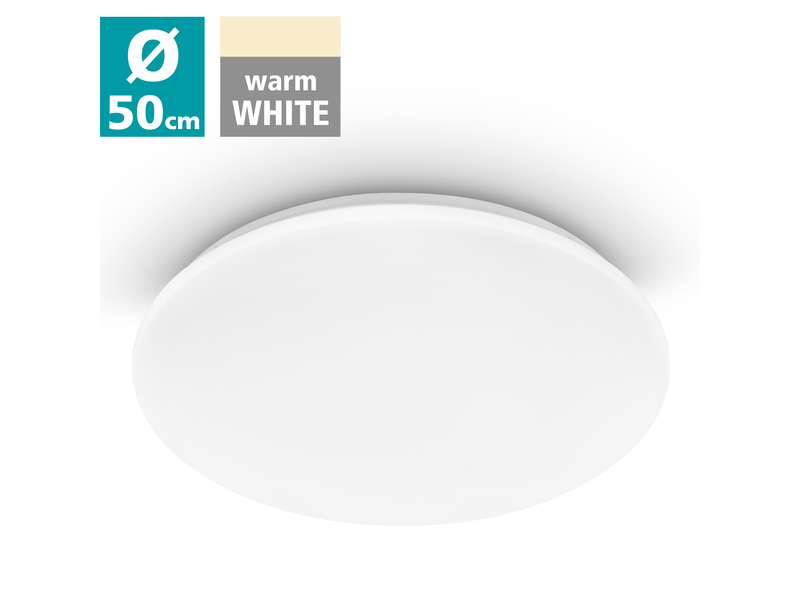 EGLO POGLIOLA Wand- / Deckenleuchte, weiss