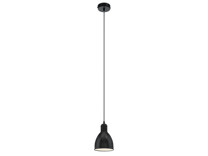 EGLO PRIDDY Hängeleuchte, schwarz, weiss