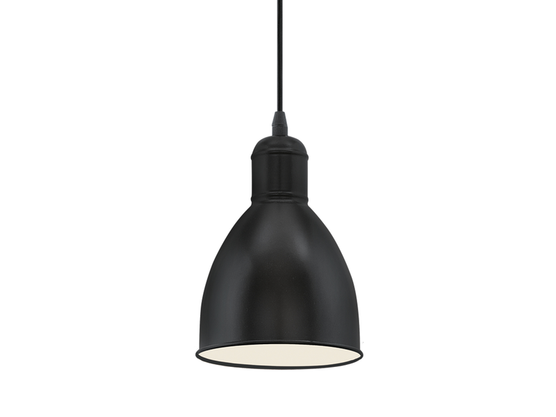 EGLO PRIDDY Hängeleuchte, schwarz, weiss