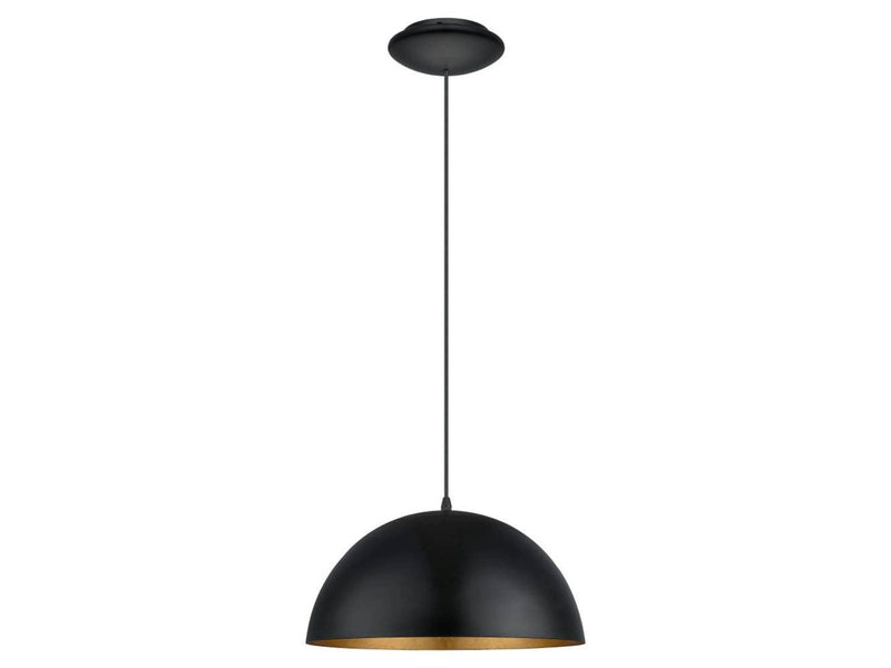 EGLO GAETANO Hängeleuchte, schwarz, gold