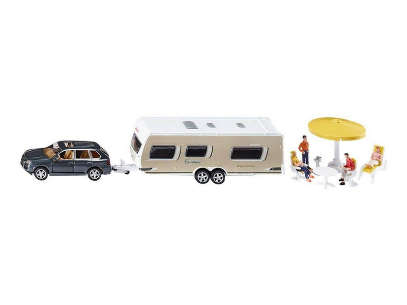 SIKU 1:55 Car With Caravan