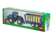 SIKU 1:50 Tractor With Silage Trailer