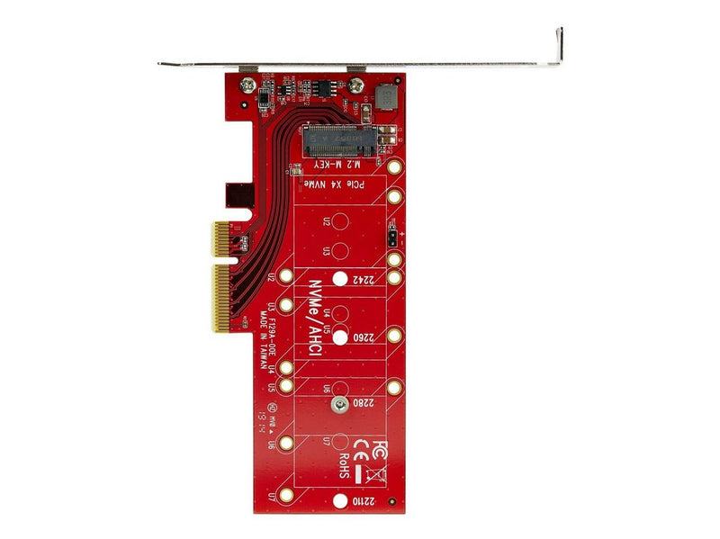 StarTech.com X4 PCI Express to M.2 PCIe SSD Adapter Card - for M.2 NGFF SSD