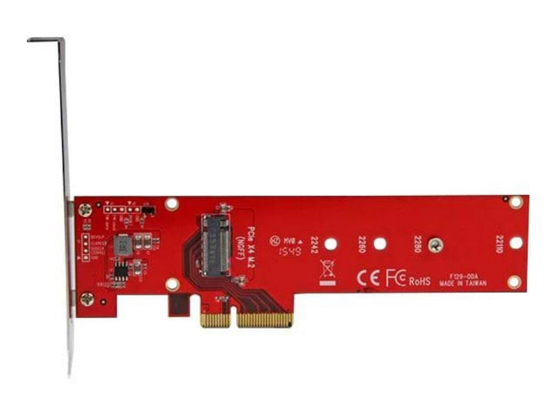 StarTech.com X4 PCI Express to M.2 PCIe SSD Adapter Card - for M.2 NGFF SSD