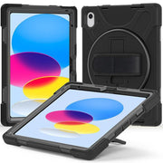 eSTUFF Austin Defender Case für das iPad der 10. Gen 2022 & 11. Gen 2025 (10.9') - Black (Bulk)