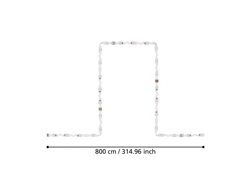 EGLO FLEXIBLE STRIPE Leuchtband/-stab, weiss