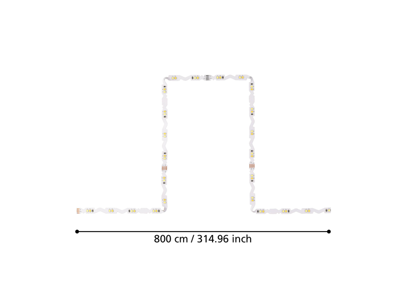 EGLO FLEXIBLE STRIPE Leuchtband/-stab, weiss