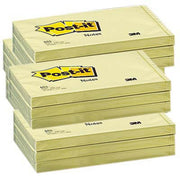 Post-it® Haftnotizen Standard 655 gelb - 12 Blöcke