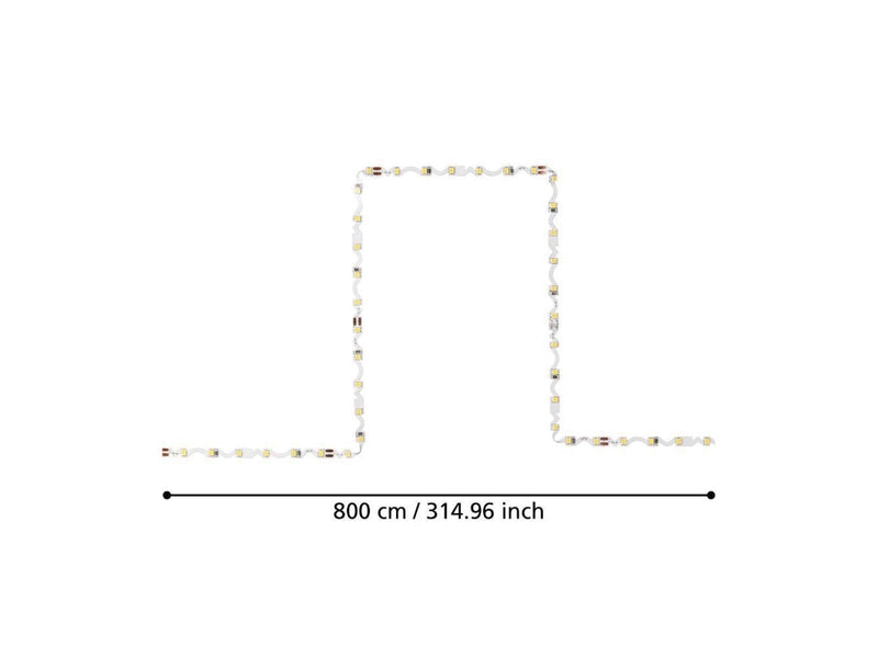 EGLO FLEXIBLE STRIPE Leuchtband/-stab, weiss