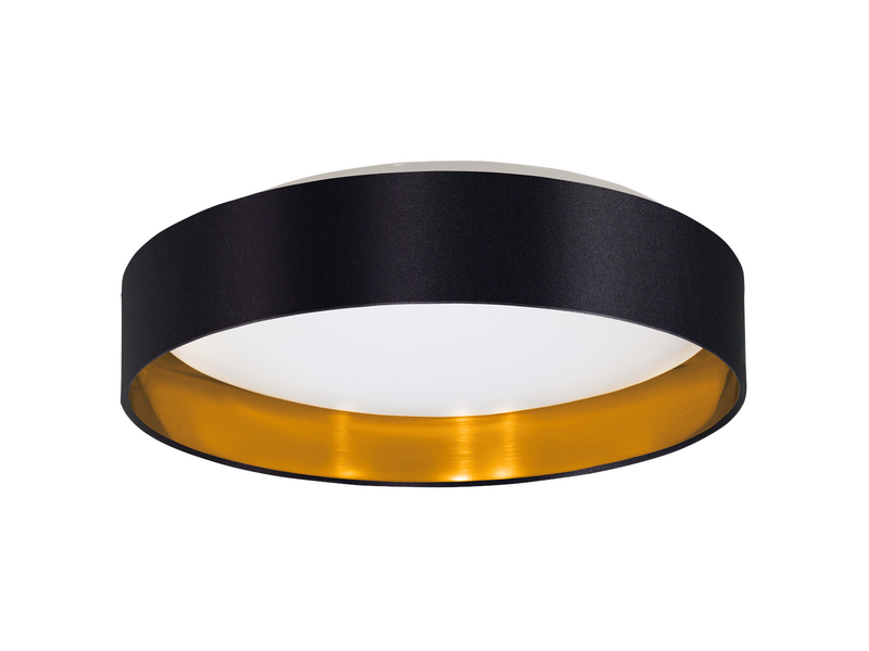 EGLO MASERLO 2 Deckenleuchte, schwarz, gold