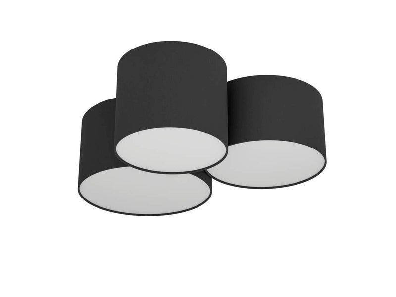 EGLO PASTORE 2 Deckenleuchte, schwarz, weiss