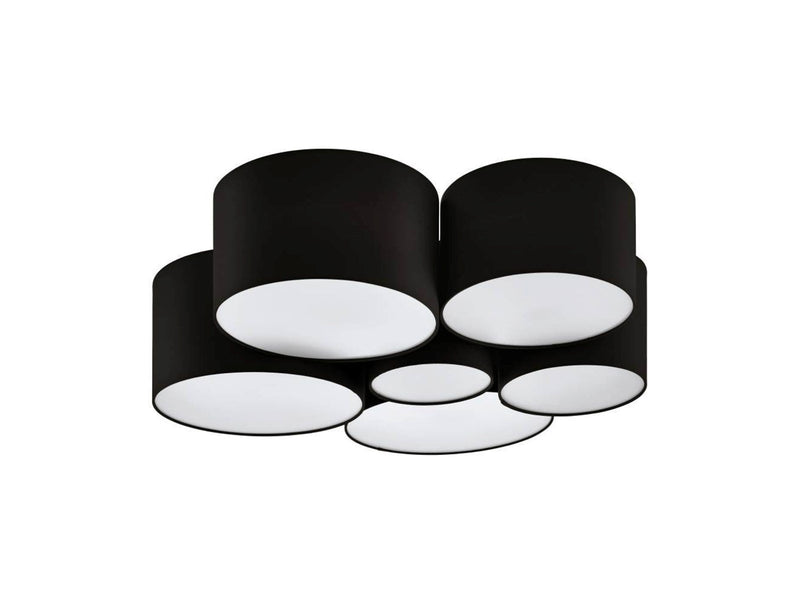 EGLO PASTORE 2 Deckenleuchte, schwarz, weiss