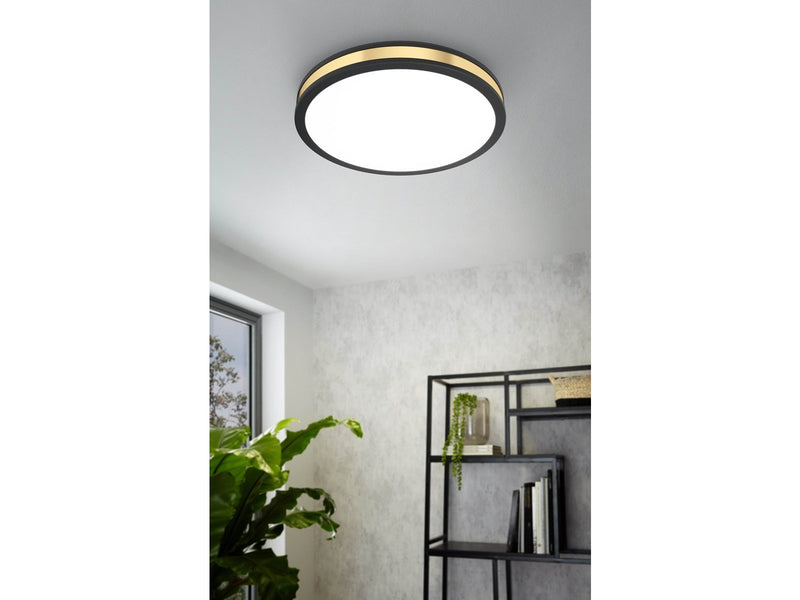 EGLO PESCAITO Wand- / Deckenleuchte, weiss, gold