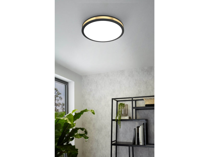EGLO PESCAITO Wand- / Deckenleuchte, weiss, gold