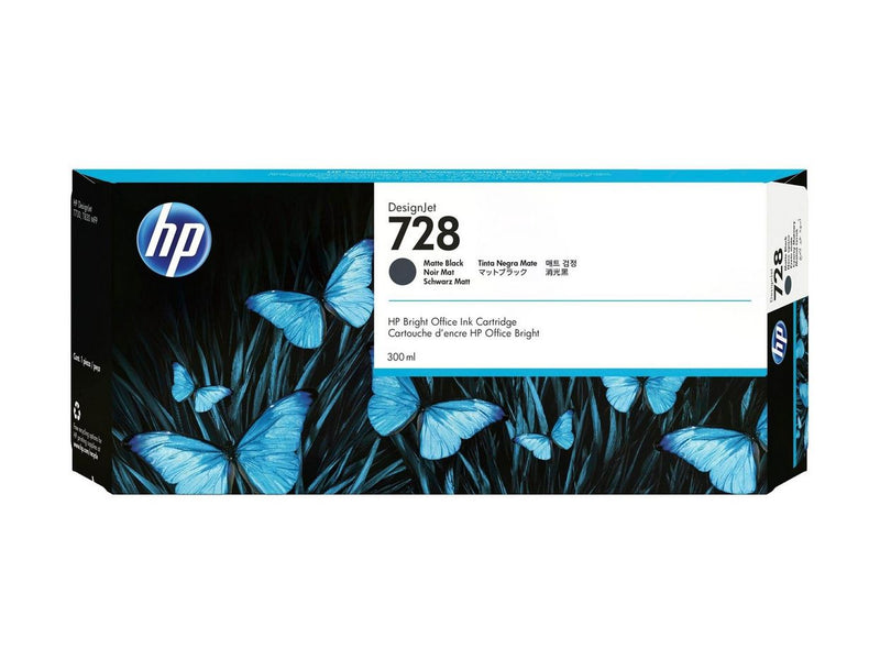 HP 728 / F9J68A Matte Black Ink