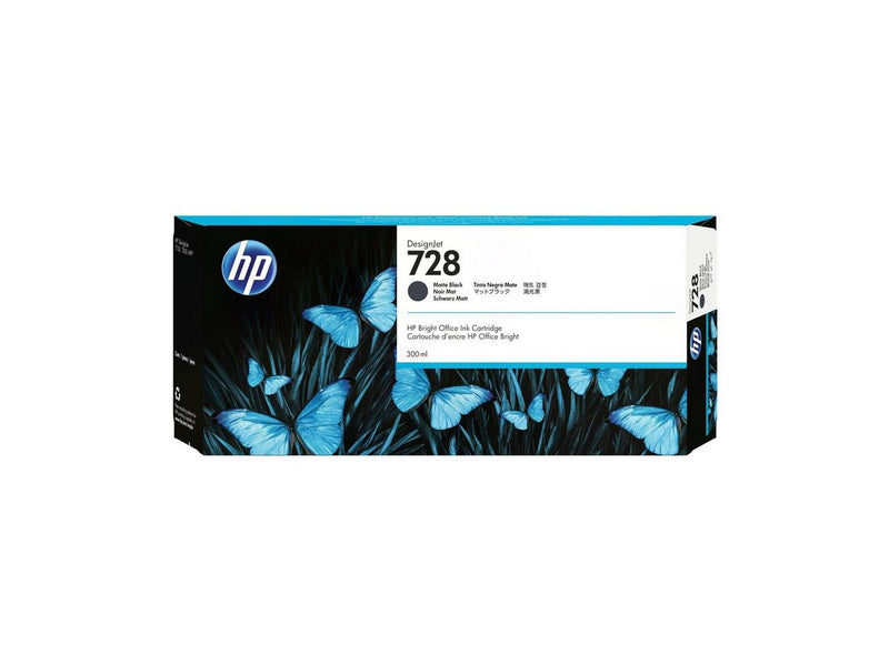 HP 728 / F9J68A Matte Black Ink