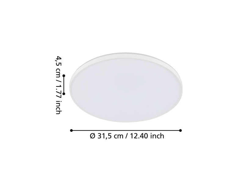EGLO CRESPILLO Aufbauleuchte, weiss