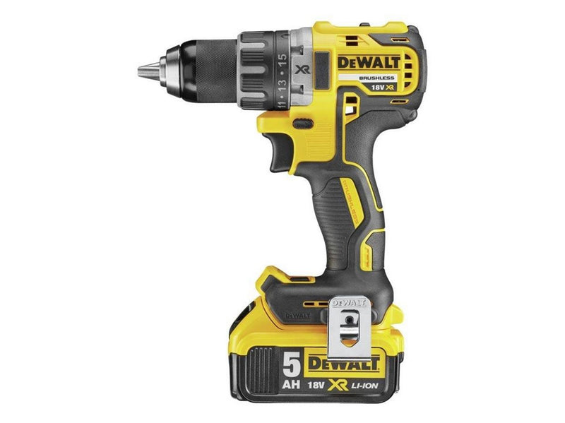 Dewalt 18V XR Brushless Compact Drill Driver - 2 x 5Ah