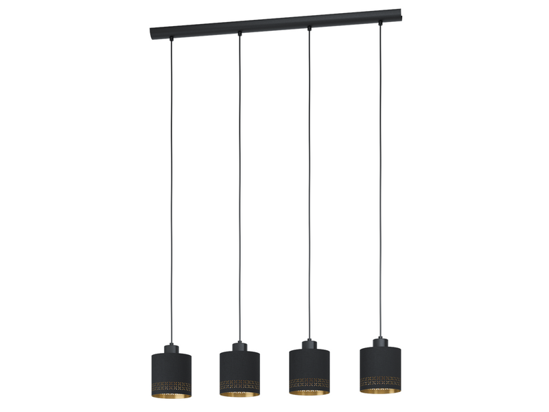 EGLO ESTEPERRA Hängeleuchte, schwarz, gold
