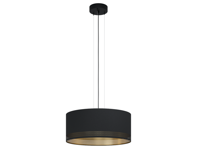 EGLO ESTEPERRA Hängeleuchte, schwarz, gold