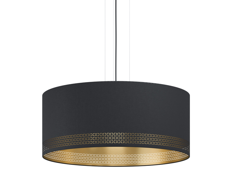 EGLO ESTEPERRA Hängeleuchte, schwarz, gold