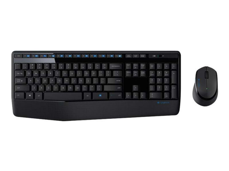 Logitech MK345 Wireless Combo - US - Tastatur & Maus Set - Universal - Schwarz
