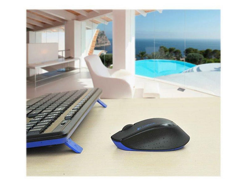 Logitech MK345 Wireless Combo - US - Tastatur & Maus Set - Universal - Schwarz