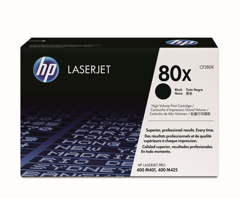 HP Original 80x Toner schwarz hohe Kapazität 6.900 Seiten (CF280X)