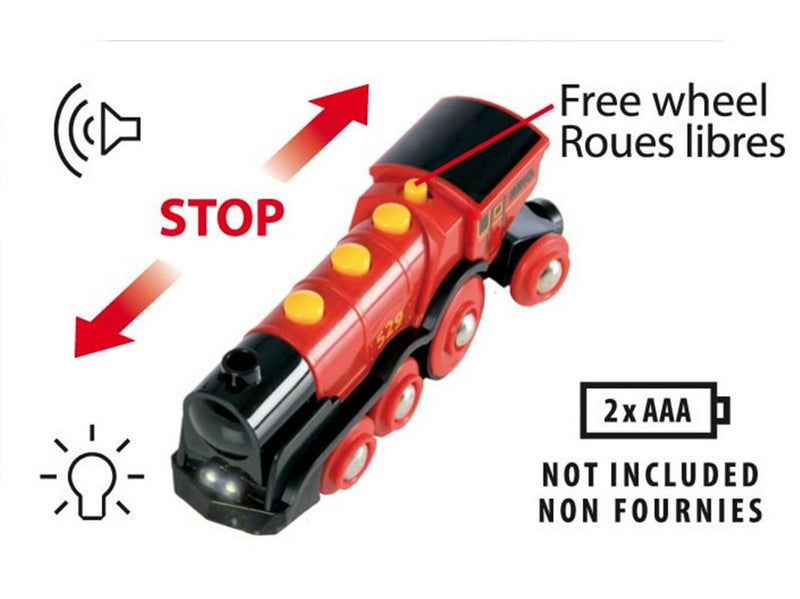 Brio Mighty Red Action Locomotive