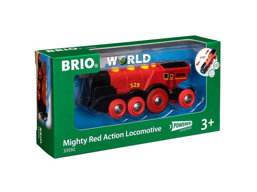 Brio Mighty Red Action Locomotive