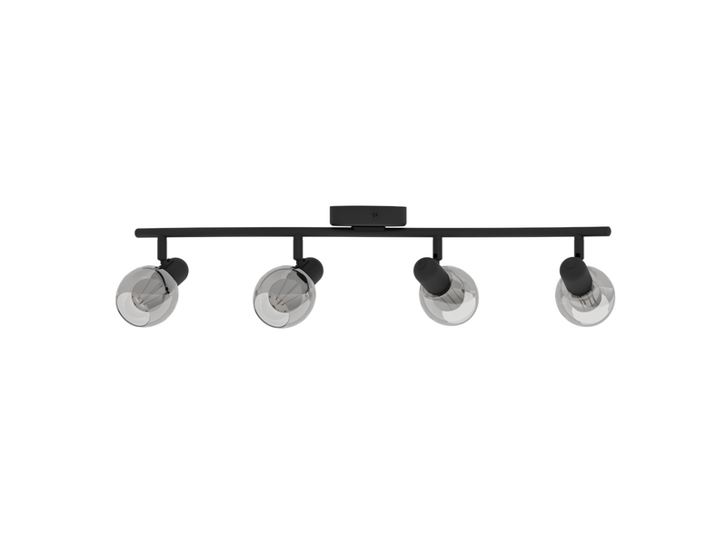 EGLO POLLICA Spot, schwarz-transparent