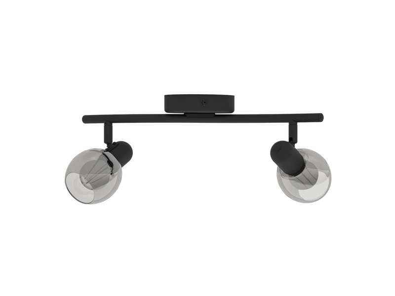 EGLO POLLICA Spot, schwarz-transparent