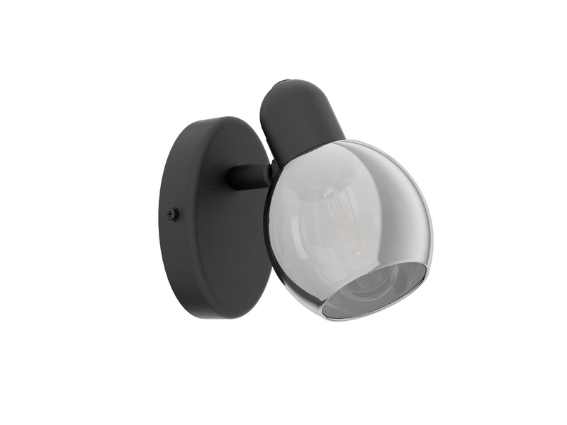 EGLO POLLICA Spot, schwarz-transparent