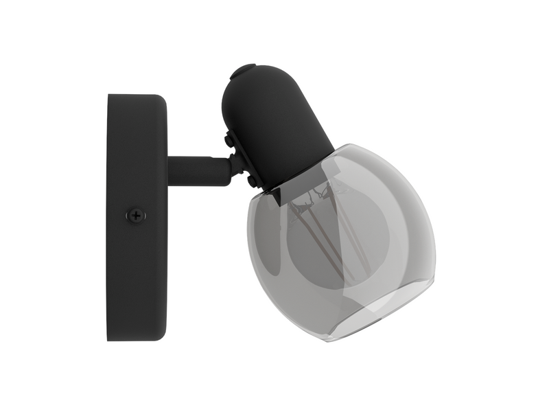 EGLO POLLICA Spot, schwarz-transparent