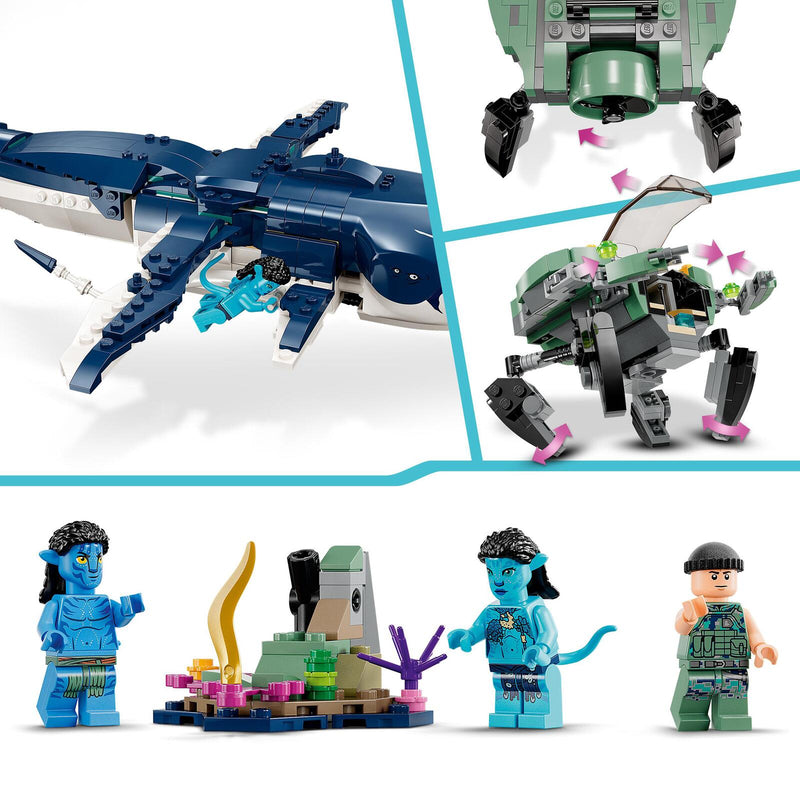 LEGO® Avatar Payakan der Tulkun und Krabbenanzug 75579