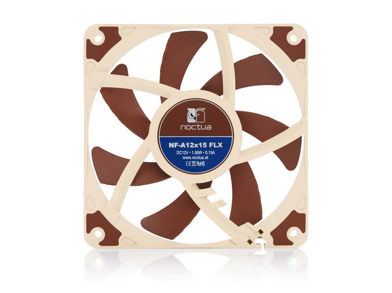Noctua NF-A12x15 PWM - Gehäuselüfter - 120mm - Braun - 24 dBA