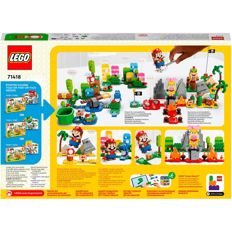 LEGO® Super Mario Kreativbox - Leveldesigner-Set 71418