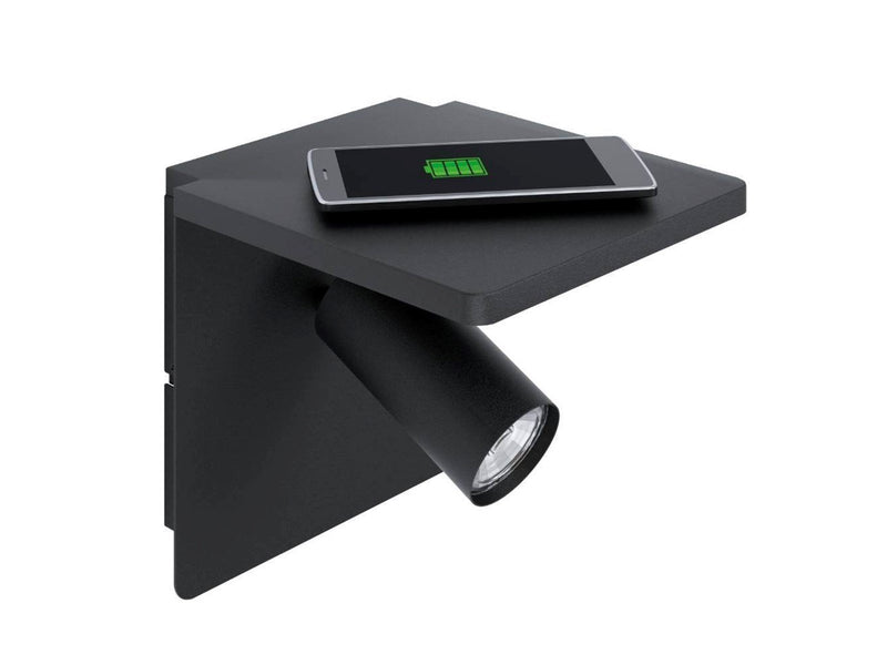 EGLO CIGLIE Wandleuchte, schwarz