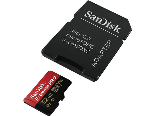 SANDISK Extreme Pro microSD/SD - 100MB/s - 32GB