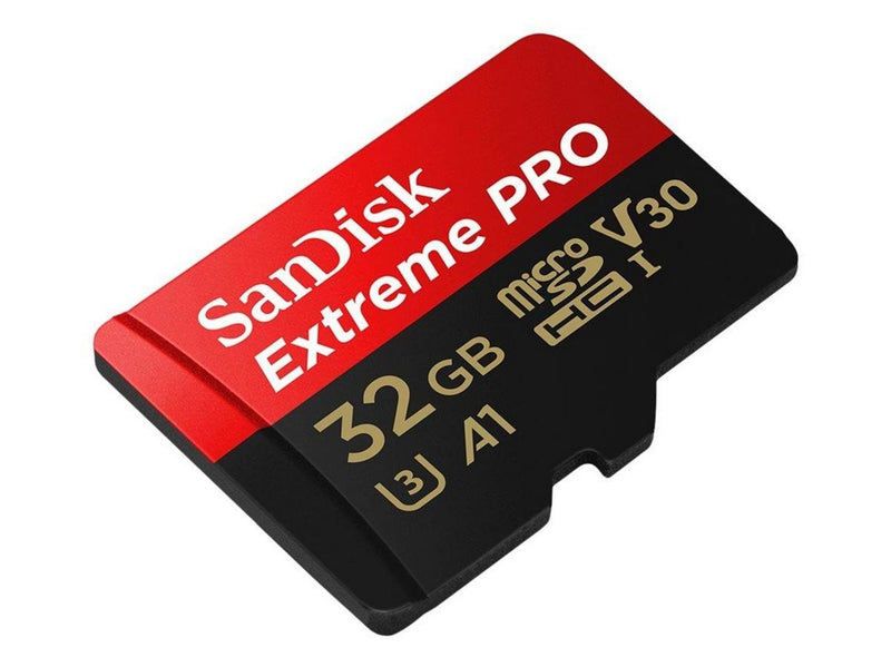 SANDISK Extreme Pro microSD/SD - 100MB/s - 32GB