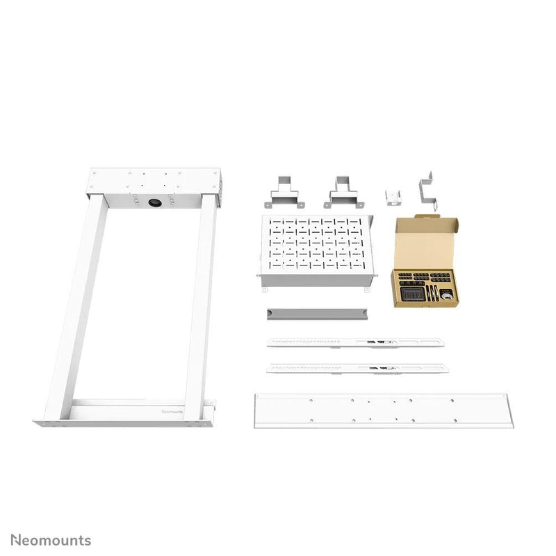 Neomounts WL55-875WH1 MOVE Lift motorisierte bodengestützte Wandhalterung