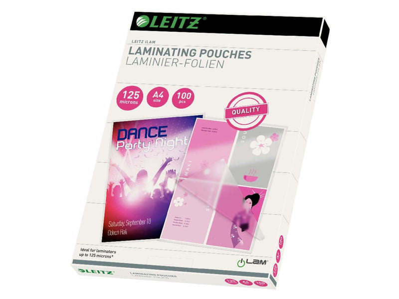 Leitz Heißlaminierfolien A4, 125 mic