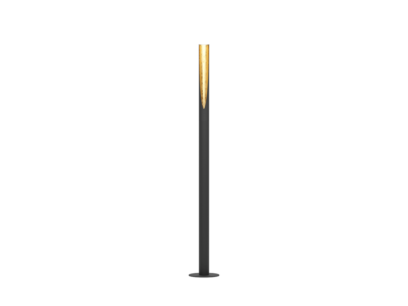 EGLO BARBOTTO Stehleuchte, schwarz, gold