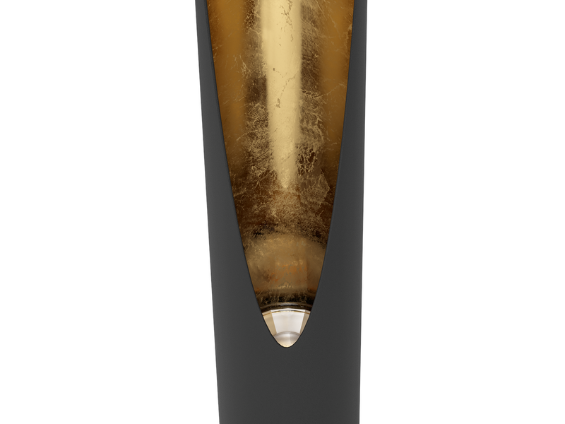 EGLO BARBOTTO Stehleuchte, schwarz, gold