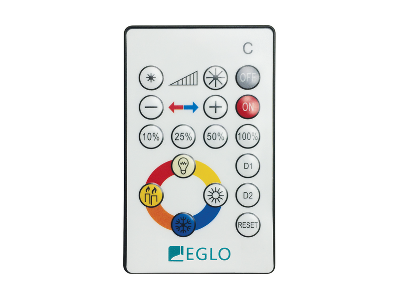 EGLO SILERAS Wand- / Deckenleuchte, weiss